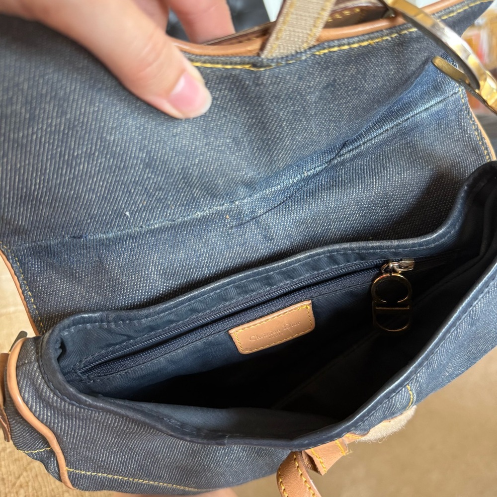 dior jean saddle bag y2k - Picture 11 of 13